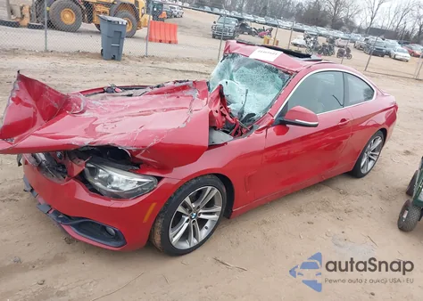 2017 BMW 430I z USA, uszkodzony, nr VIN WBA4R7C30HK896030